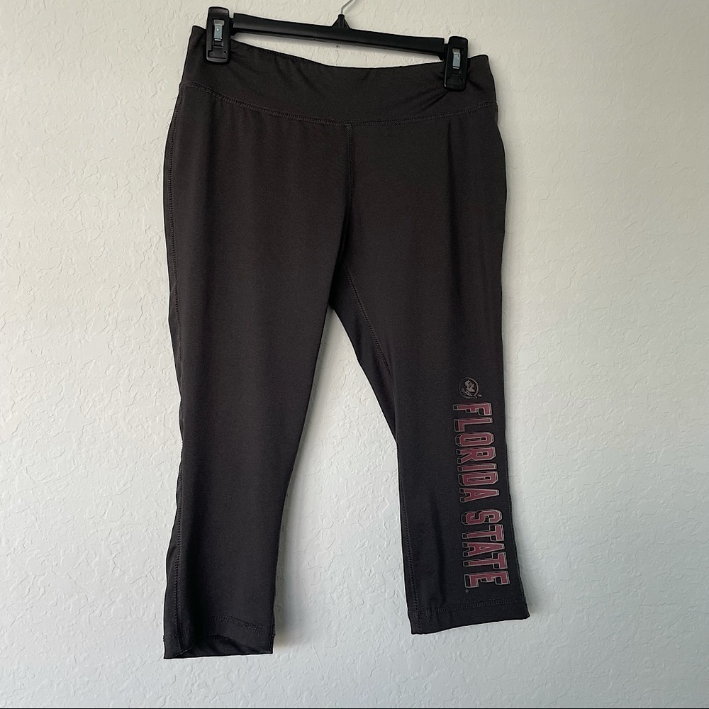 ProEdge by Knights Apparel Florida State Capri‎ Pants Medium 7/9 Grey